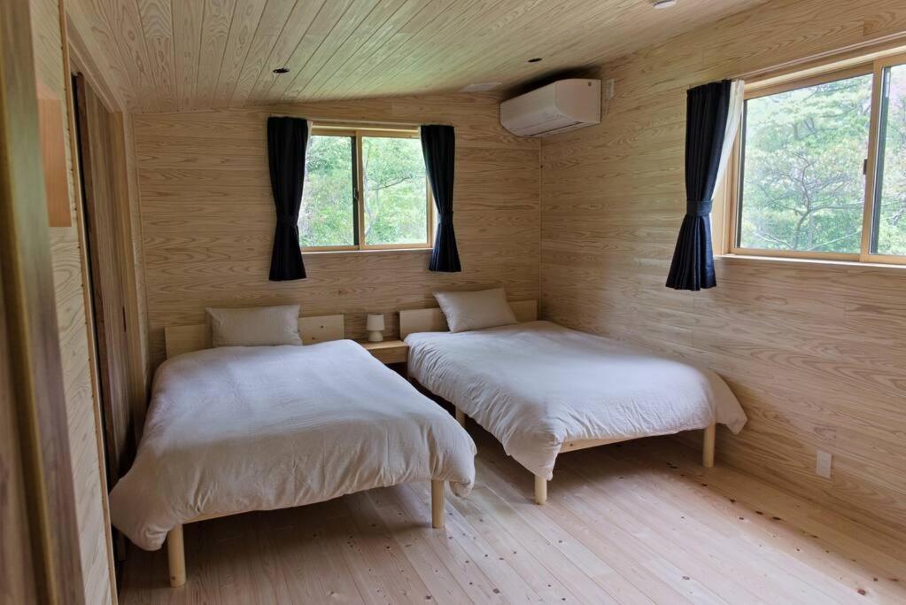 Hinoki No Ie - Cottage With Natural Hot Spring In A Cypress Bathtub Shika Luaran gambar